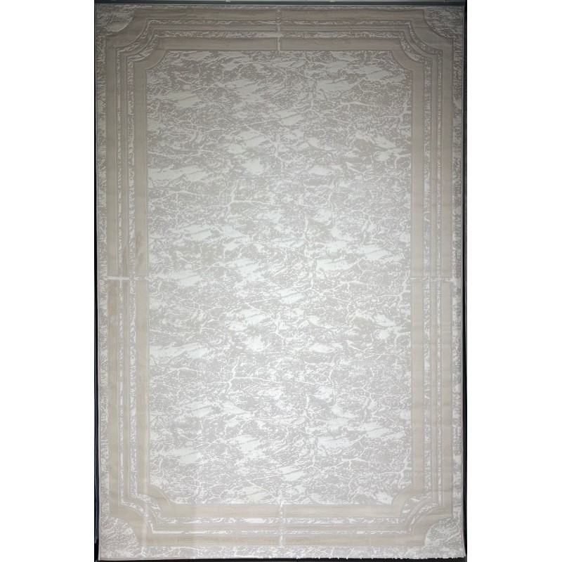 سجاد تركي اطار برواز 9225A بيج مقاس 300*400