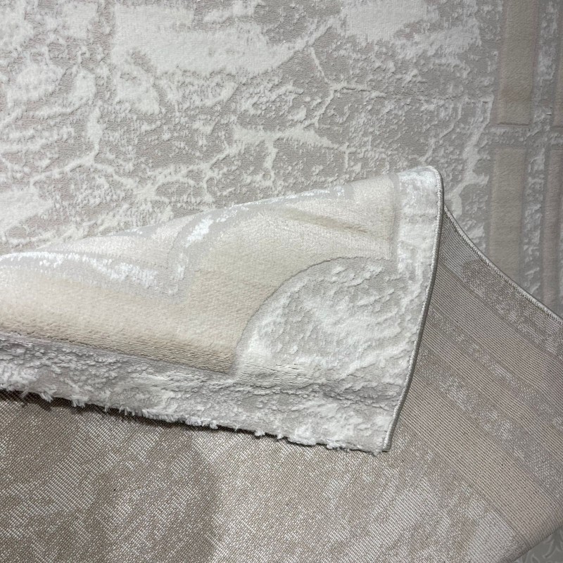 سجاد تركي اطار برواز 9225A بيج مقاس 300*400