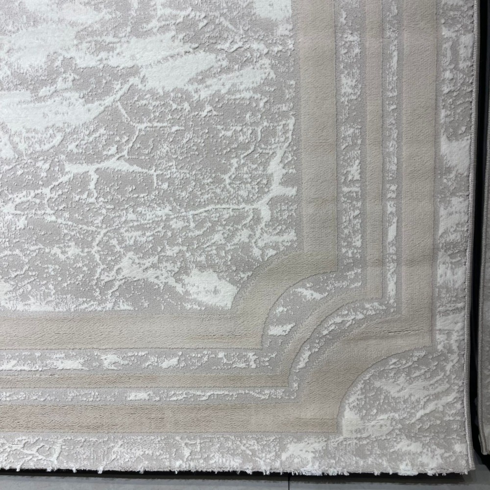 Turkish rug barwaz frame 9225A beige size 300*400