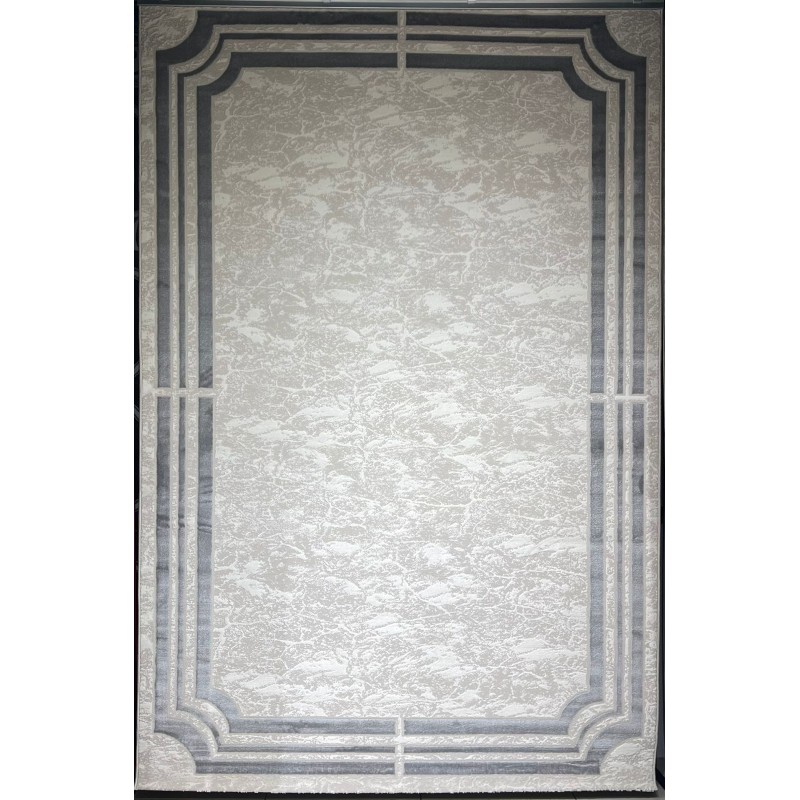 سجاد تركي اطار برواز 9225A رصاصي مقاس 100*300