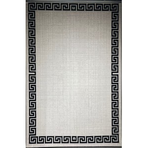 Turkish rug barwaz frame 9228A blcak size 100*300