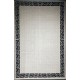Turkish rug barwaz frame 9228A blcak size 100*300 Turkish rug barwaz frame 9228A blcak size 100*300
