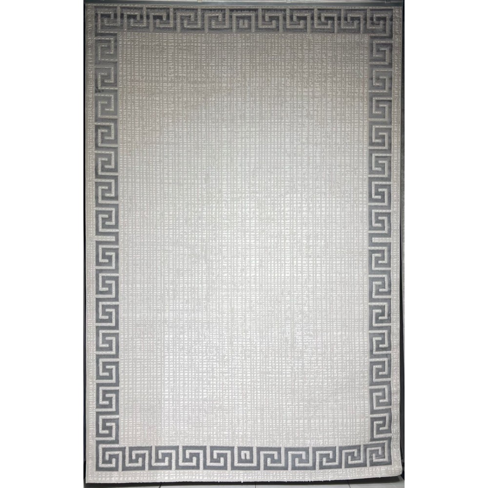 Turkish rug barwaz frame 9228A gray size 100*300 Turkish rug barwaz frame 9228A gray size 100*300