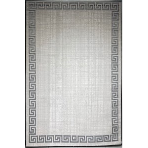 Turkish rug barwaz frame 9228A gray size 100*300