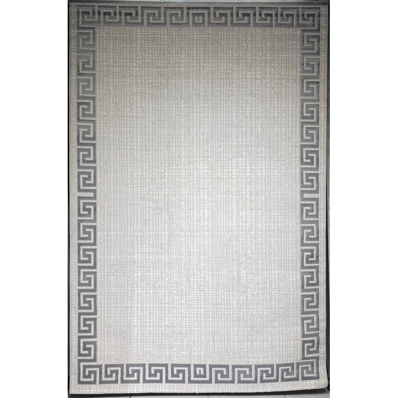 سجاد تركي اطار برواز 9228A رصاصي مقاس 100*300