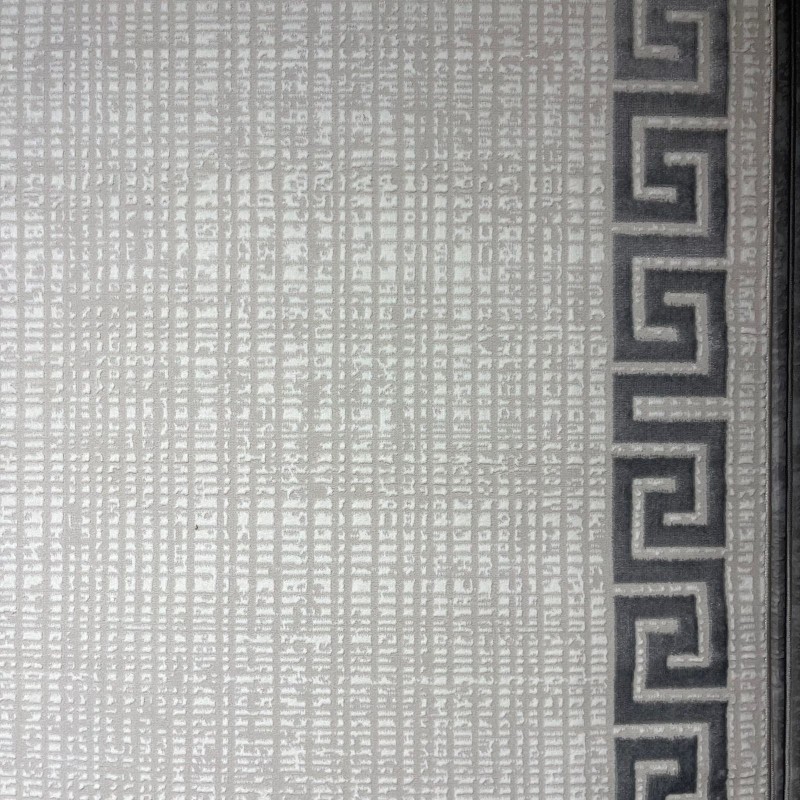 سجاد تركي اطار برواز 9228A رصاصي مقاس 100*300
