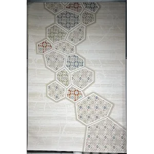 سجاد تركي بيلا 9808A اخضر مقاس  100*300