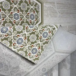 سجاد تركي بيلا 9808A اخضر مقاس 300*400