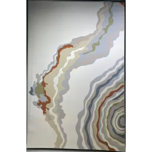 سجاد تركي المصممين ديلارا 9707A رصاصي مقاس 50*80