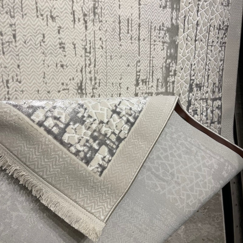 سجاد تركي ديور بلاس 7271H رصاصي مقاس 100*300