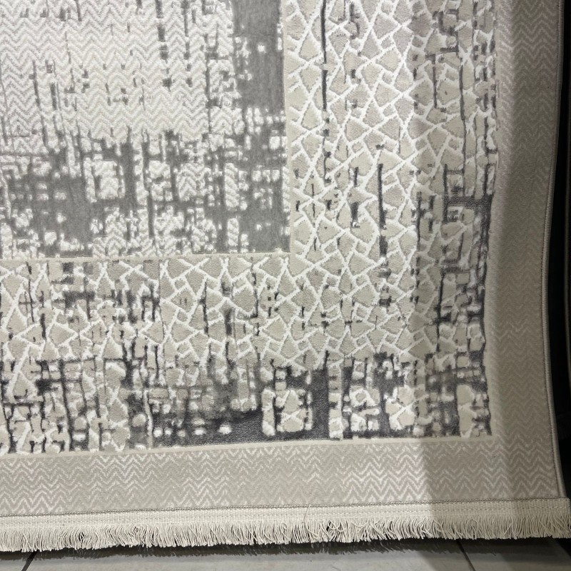 سجاد تركي ديور بلاس 7271H رصاصي مقاس 100*200