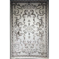 Turkish carpet Elaf 9104A cream poly size 100*200