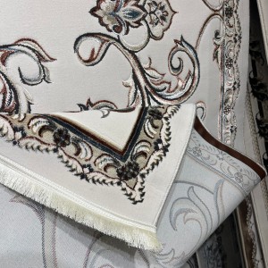 Turkish carpet Elaf 9104A cream poly size 50*80
