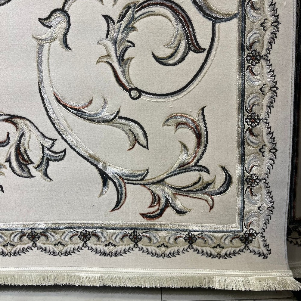 Turkish carpet Elaf 9104A gray size 50*80 Turkish carpet Elaf 9104A gray size 50*80