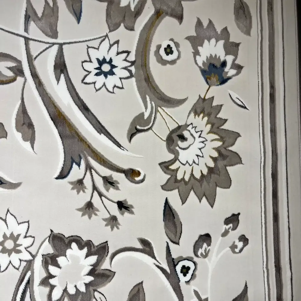 سجاد تركي هيلتون 9804A بيج مقاس 50*80