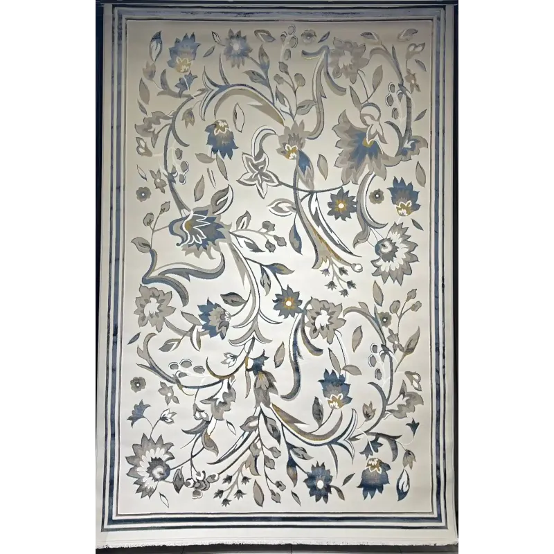 سجاد تركي هيلتون 9804A سماوي مقاس 400*600