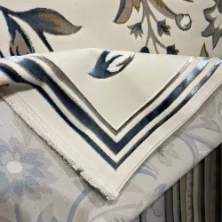 سجاد تركي هيلتون 9804A سماوي مقاس 250*350