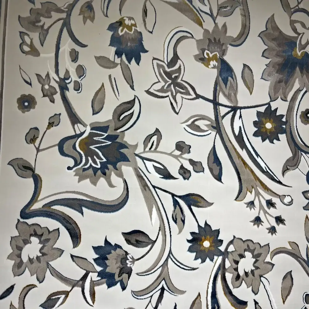 سجاد تركي هيلتون 9804A سماوي مقاس 250*350