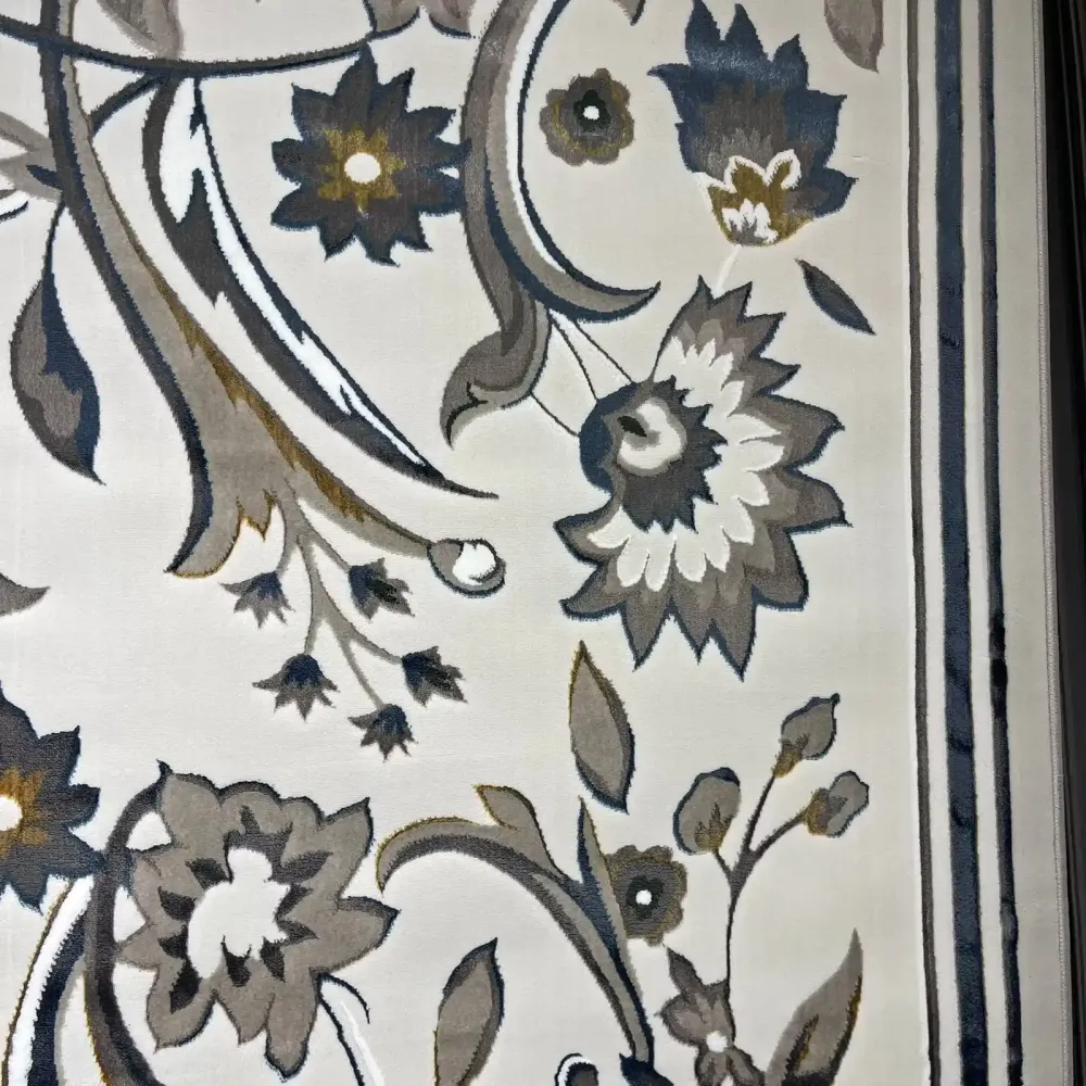 سجاد تركي هيلتون 9804A سماوي مقاس 250*350