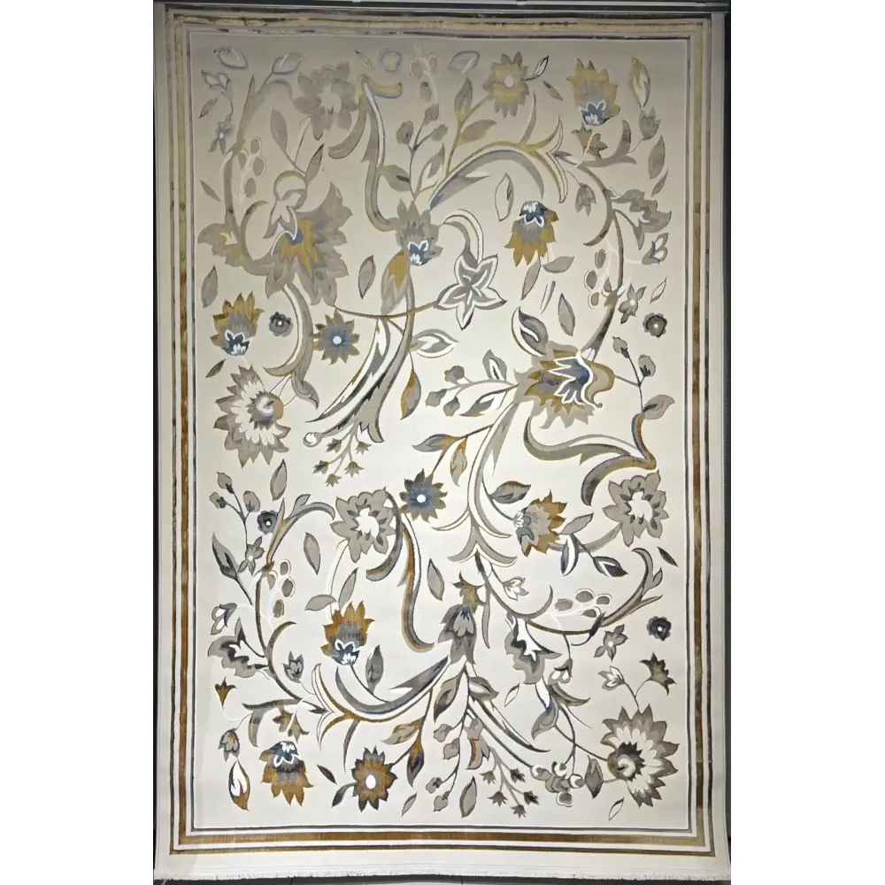 سجاد تركي هيلتون 9804A ذهبي مقاس 50*80
