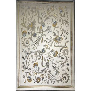سجاد تركي هيلتون 9804A ذهبي مقاس 50*80