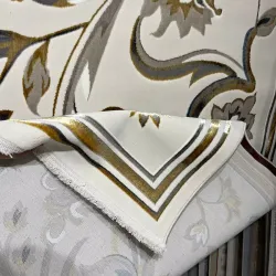 سجاد تركي هيلتون 9804A ذهبي مقاس 50*80