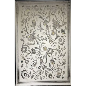 سجاد تركي هيلتون 9804A رصاصي مقاس 400*600