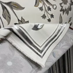 سجاد تركي هيلتون 9804A رصاصي مقاس 300*500