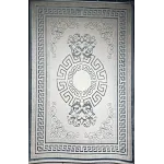 سجاد تركي هيلتون 9668A سماوي مقاس  100*300