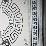 سجاد تركي هيلتون 9668A سماوي مقاس  100*300