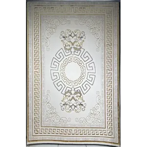 سجاد تركي هيلتون 9668A ذهبي مقاس 50*80