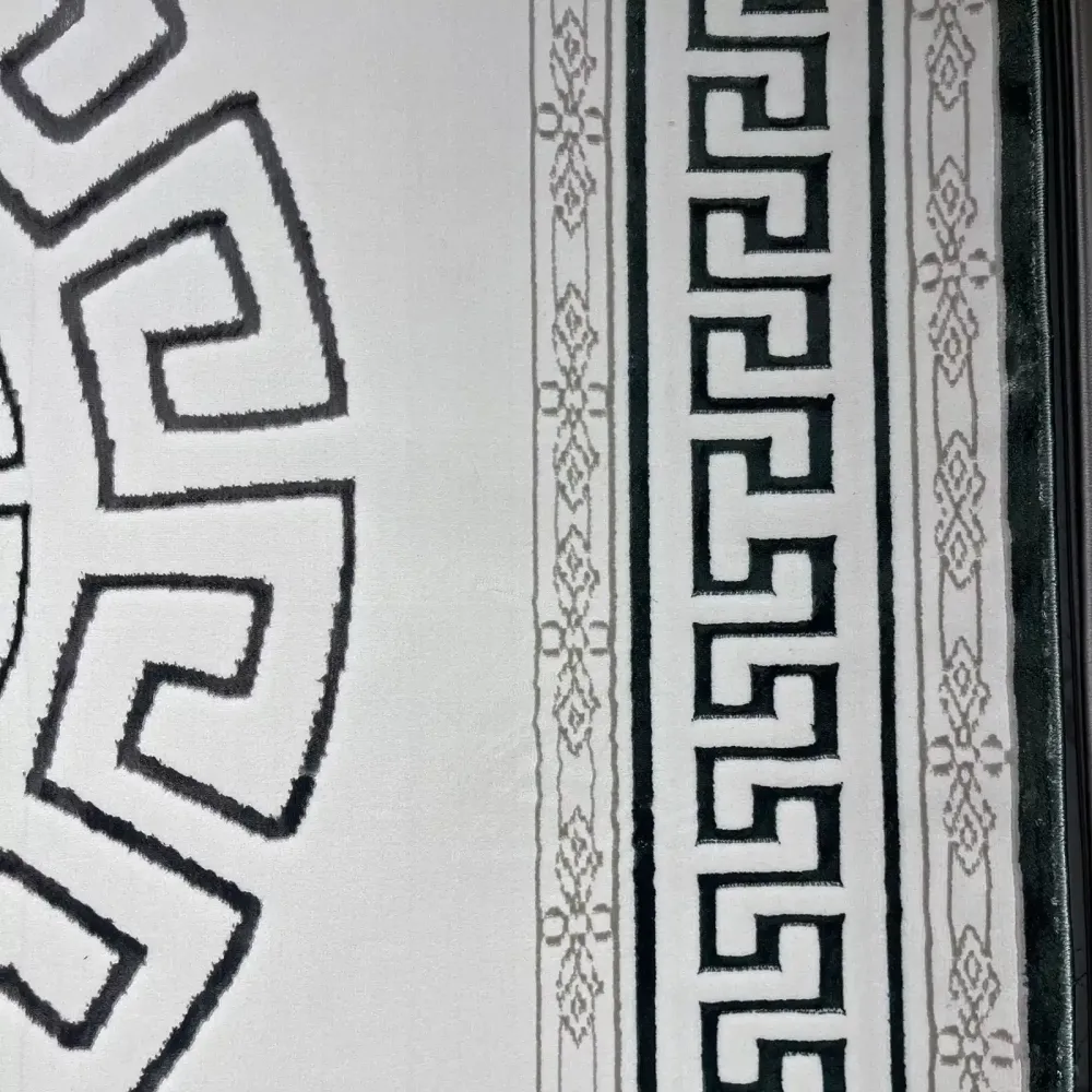 سجاد تركي هيلتون 9668A اخضر مقاس 400*600