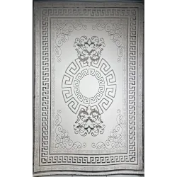 سجاد تركي هيلتون 9668A رصاصي مقاس 50*80