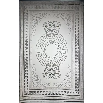 سجاد تركي هيلتون 9668A رصاصي مقاس 50*80