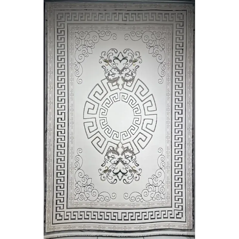 سجاد تركي هيلتون 9668A رصاصي مقاس 50*80
