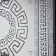 سجاد تركي هيلتون 9668A رصاصي مقاس 50*80