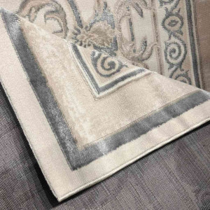 سجاد جوري تركي 9095A لون رصاصي مقاس 300*400