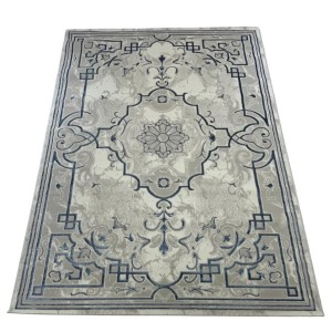 سجاد تركي خزامى 9851A سماوي مقاس 300*400