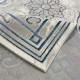 سجاد تركي خزامى 9851A سماوي مقاس 300*400