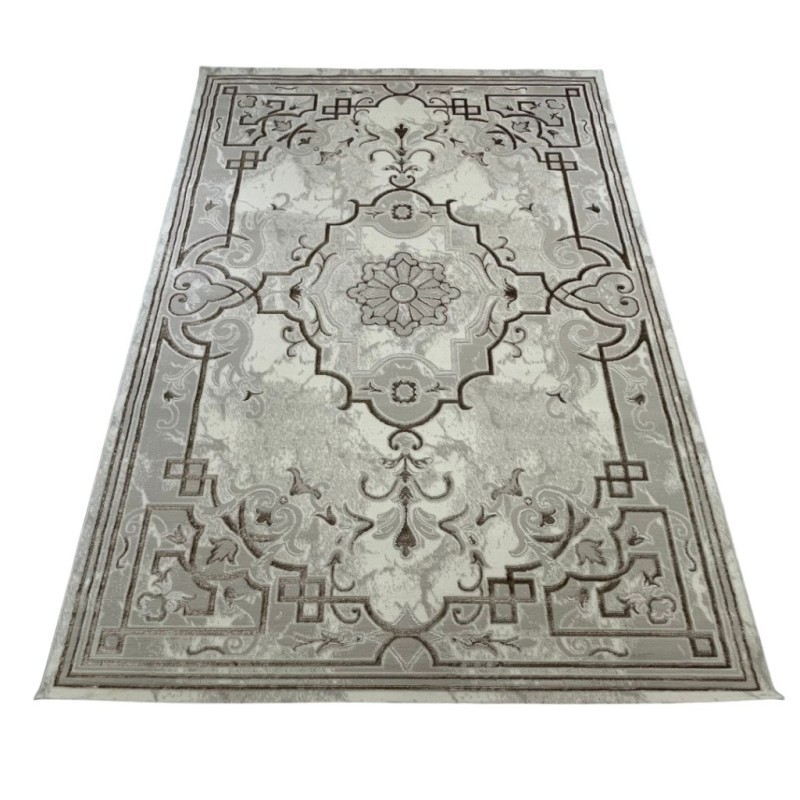 سجاد تركي خزامى 9851A بني مقاس 200*300