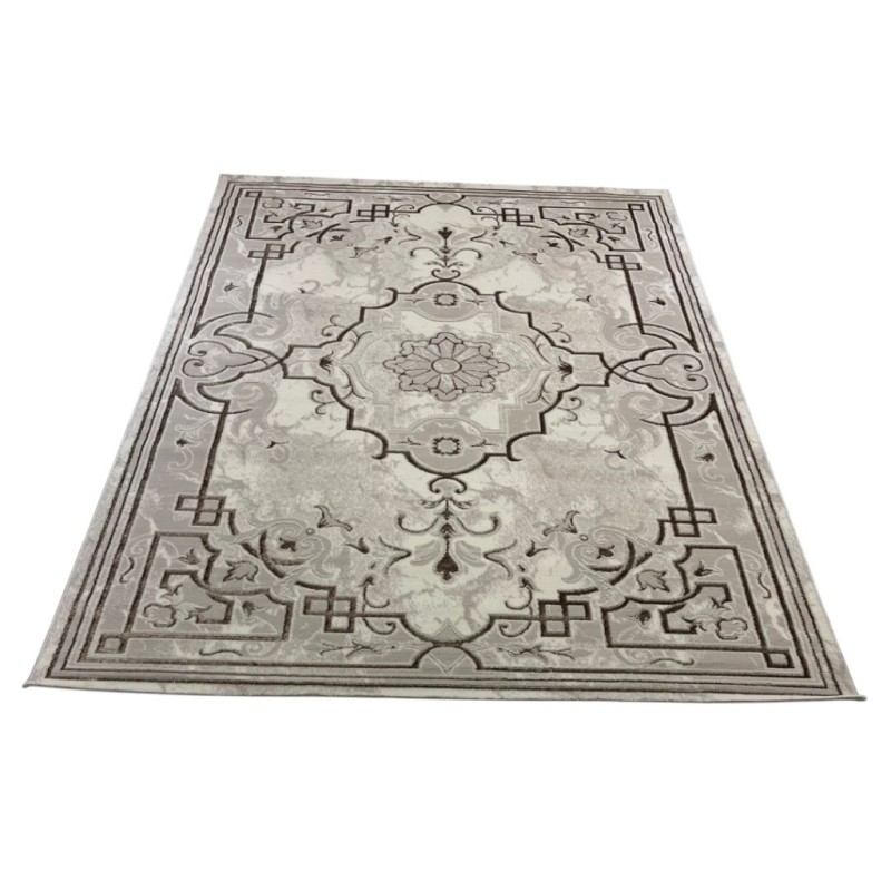 سجاد تركي خزامى 9851A بني مقاس 200*300