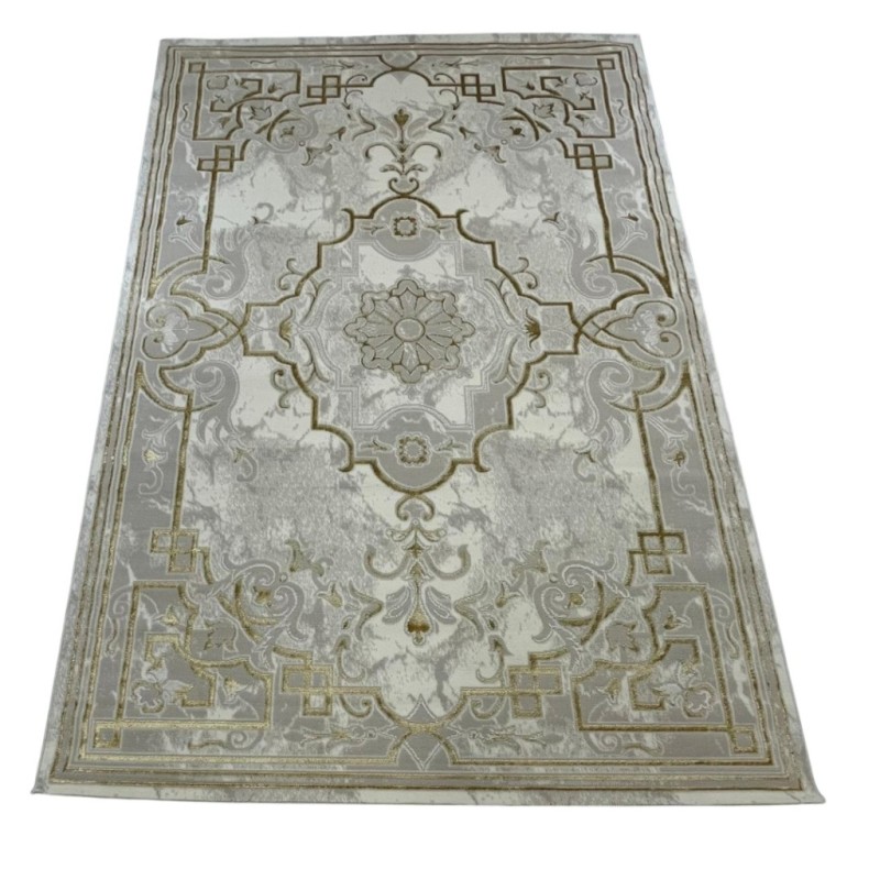 سجاد تركي خزامى 9851A ذهبي مقاس 300*400