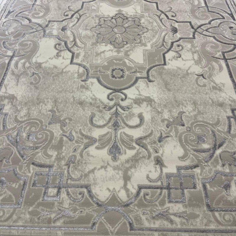 سجاد تركي خزامى 9851A رصاصي مقاس 300*400