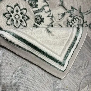 سجاد تركي خزامى 9854A اخضر مقاس 300*400