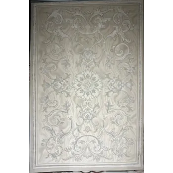 سجاد تركي خزامى 9854A رصاصي مقاس 50*80