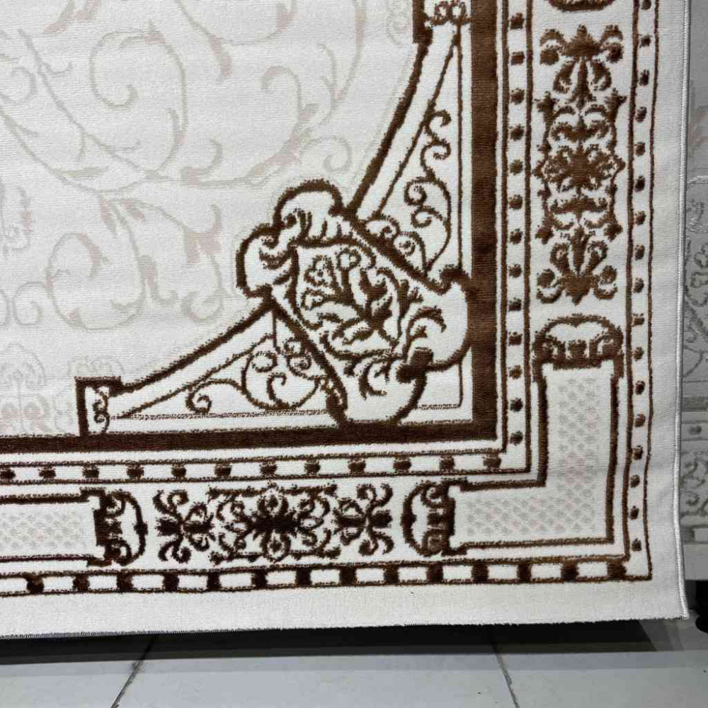 سجاد لينا تركي 9095A لون بني مقاس 80*150 سجاد لينا تركي 9095A لون بني مقاس 80*150