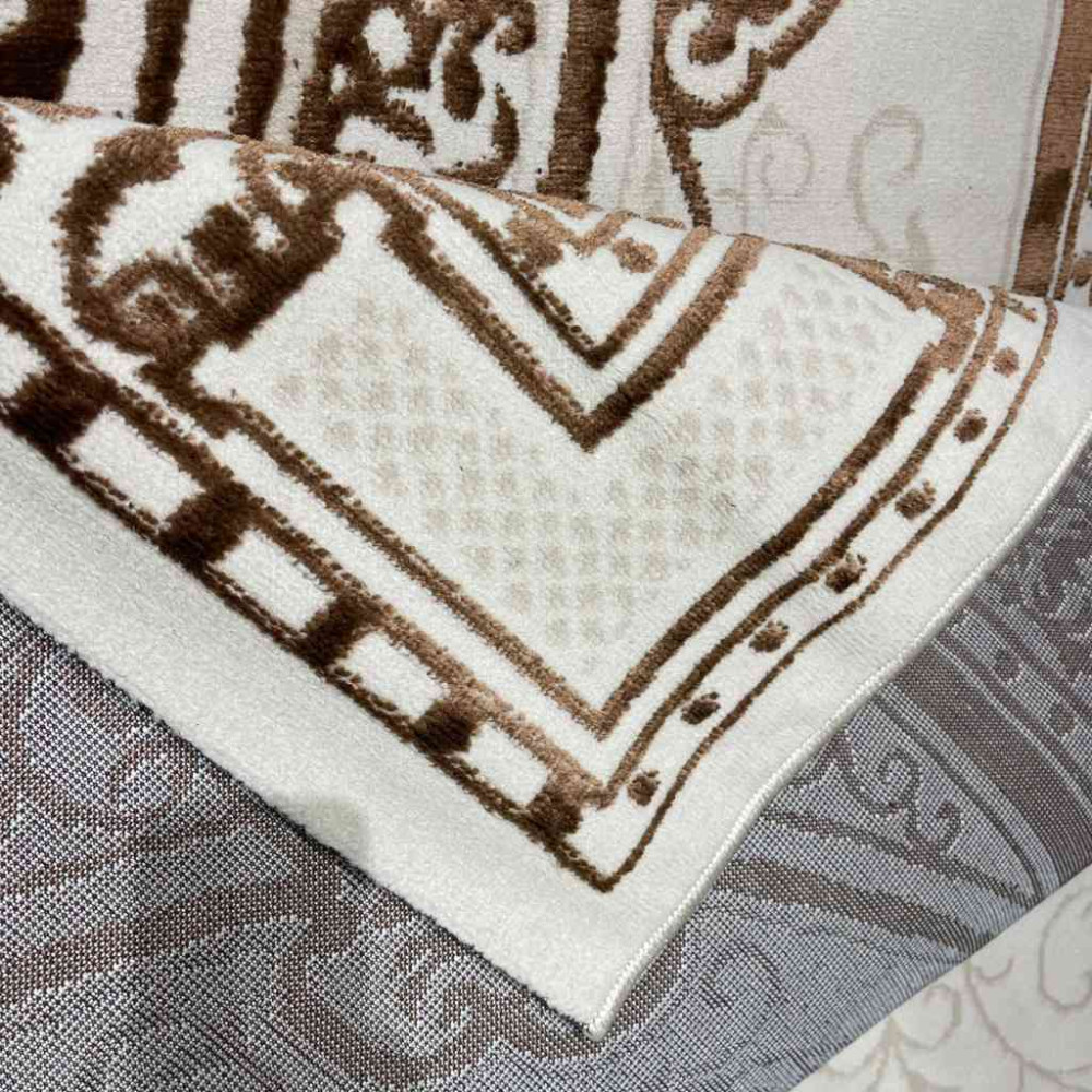 سجاد لينا تركي 9095A لون بني مقاس 80*150 سجاد لينا تركي 9095A لون بني مقاس 80*150