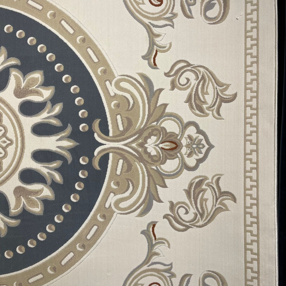 Turkish Super Lion 9179A Carpet Sky blue Size 50*80