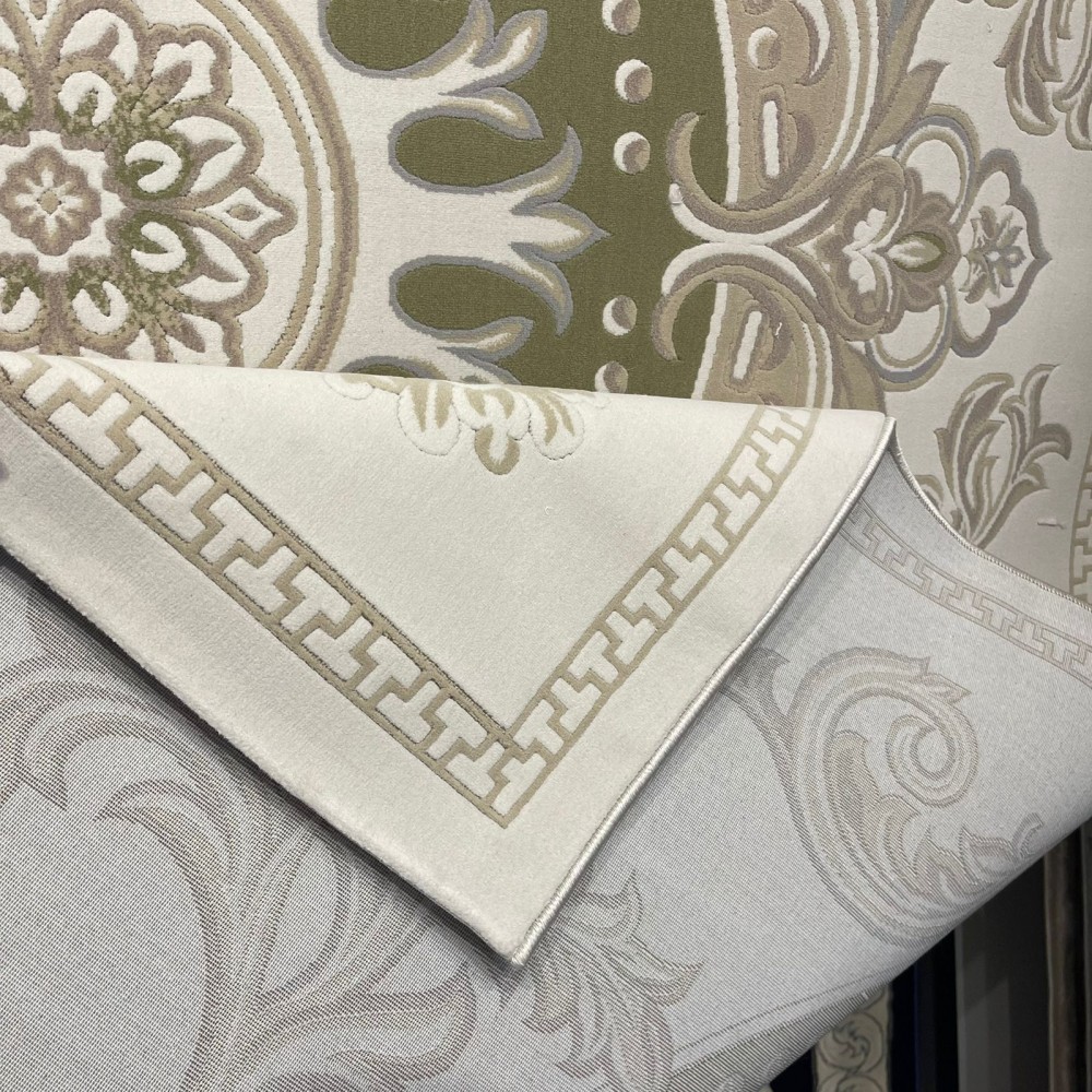 Turkish Super Lion 9179A Carpet Sky green Size 200*300