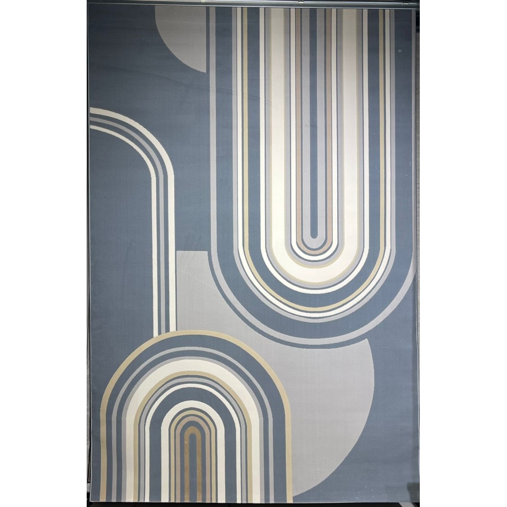 سجاد تركي المجاهيم 9662A سماوي مقاس 50*80